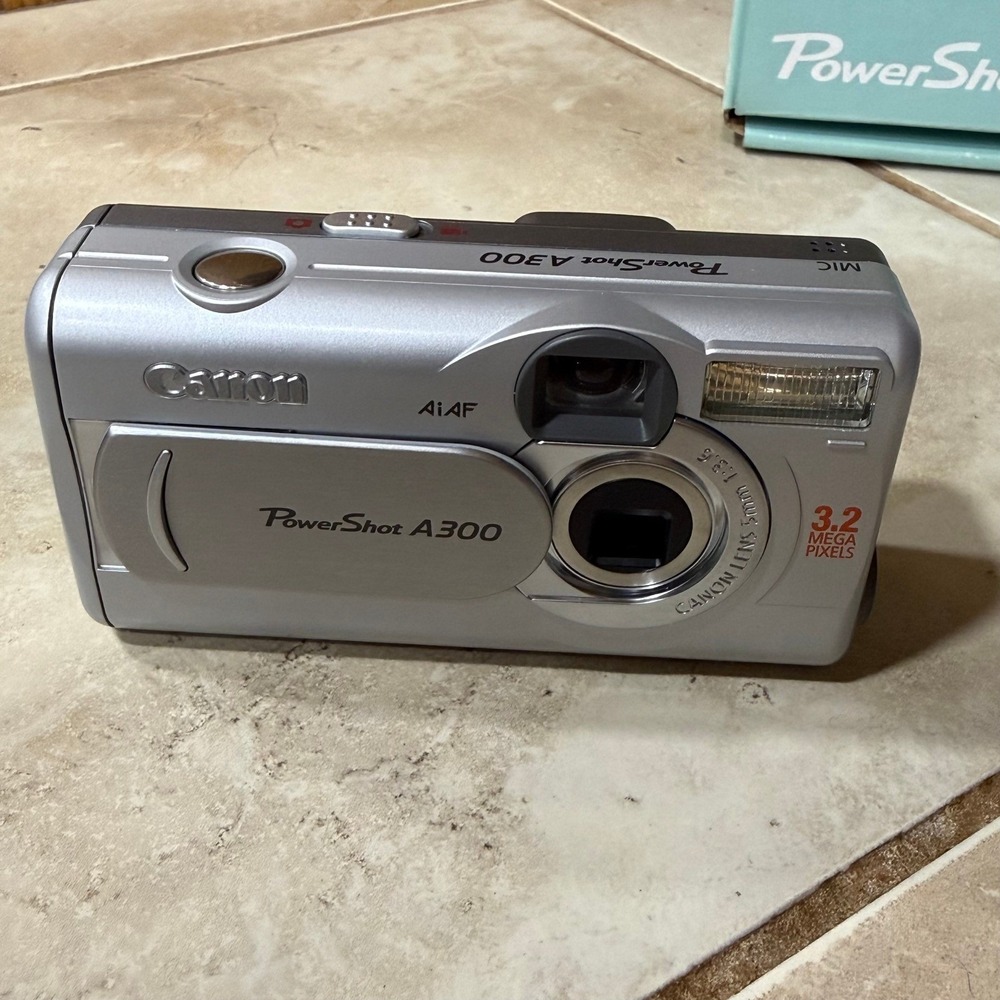 Canon PowerShot A300 Gray Digital Camera